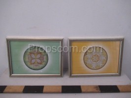 Mandalas set of two images