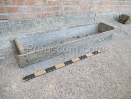 Wooden trough