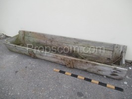 Wooden trough