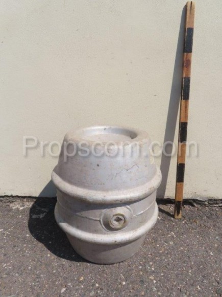 Aluminum barrels 50l