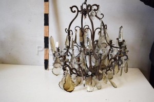 Chandelier with candlesticks