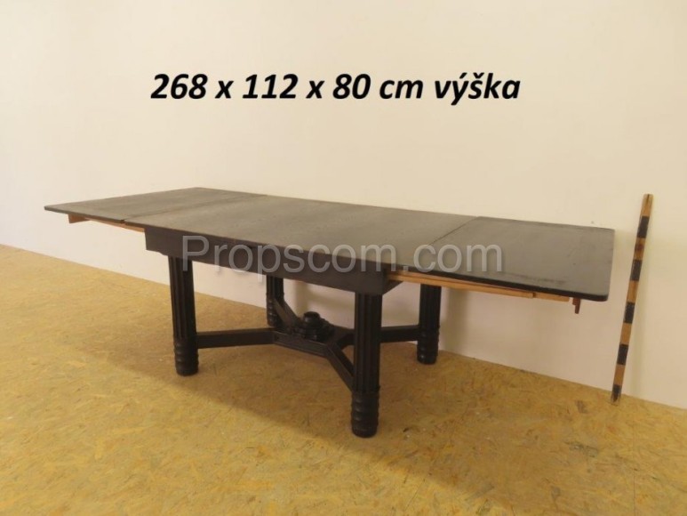 Folding dining table