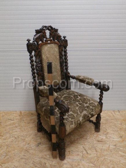 Rustic armchair