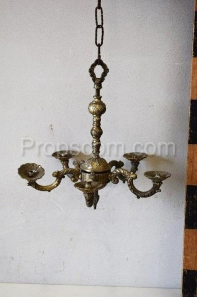 Chandelier with candlesticks