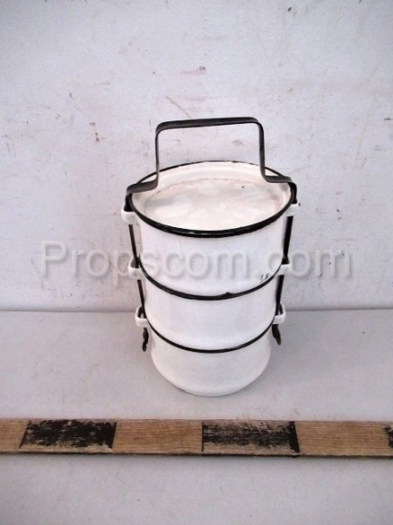 Enamel food carrier