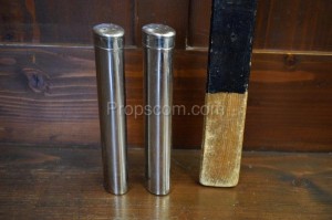 Stainless steel salt shaker
