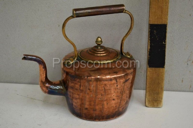 Copper teapot