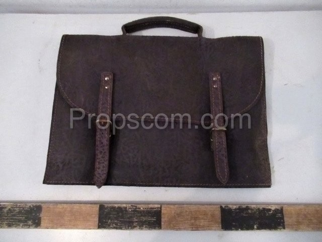 Leather briefcase