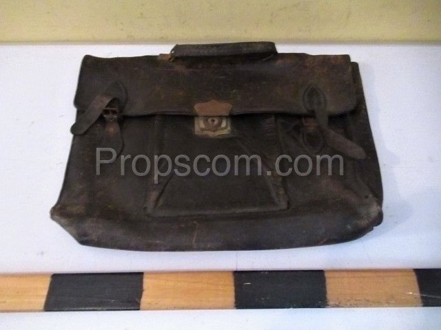 Leather briefcase