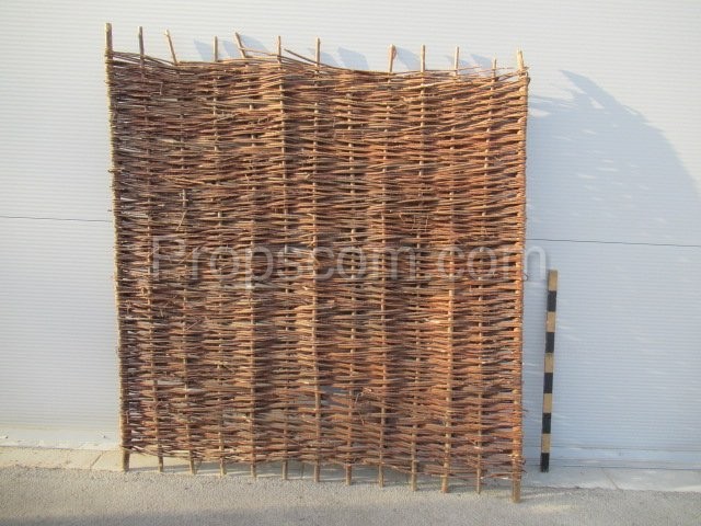 Wicker fence