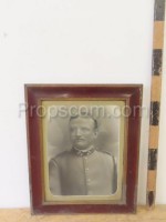 Photo of a man in a frame