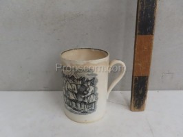 Painted mug