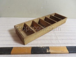 Wooden box organizer