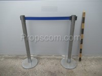 Portable chrome railing