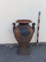 Vase cast iron narrow