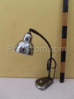 Chrome table lamp