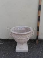 Sandstone flower pot
