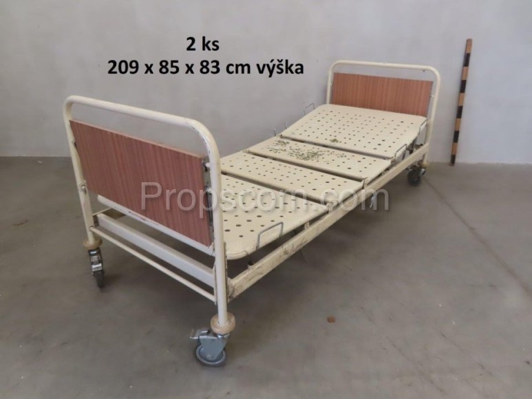 Mobile hospital bed