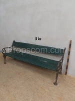 Bench wood metal