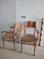 Wooden armchair