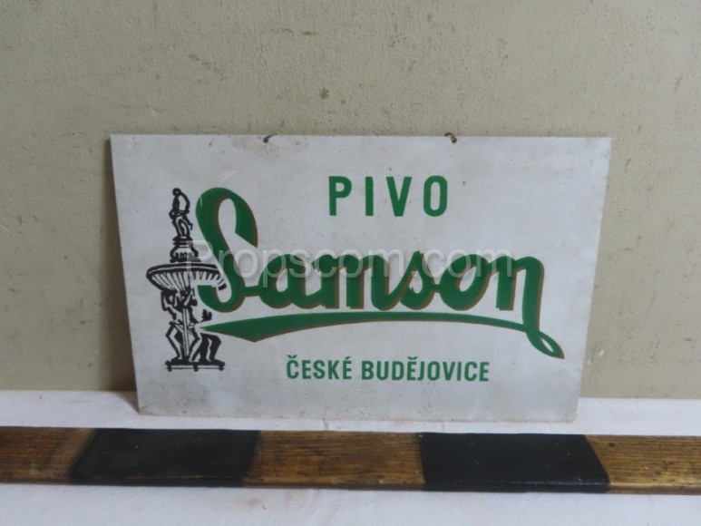 Advertising sign: Samson  