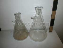 Conical flasks