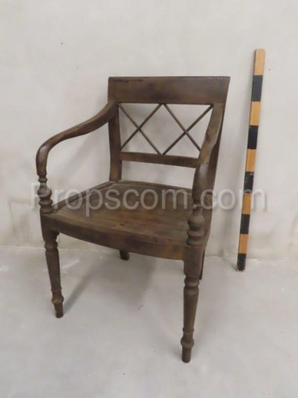 Armchair carved