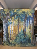 Forest - theatrical scenery