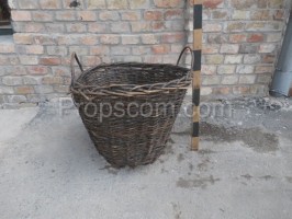 Large collection wicker basket