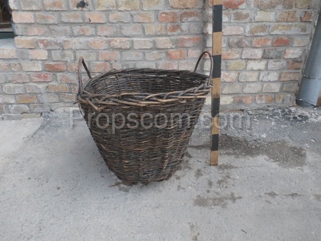 Large collection wicker basket