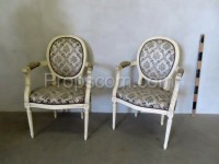 Upholstered armchairs