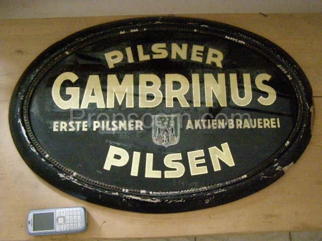 Německá cedule Pilsner