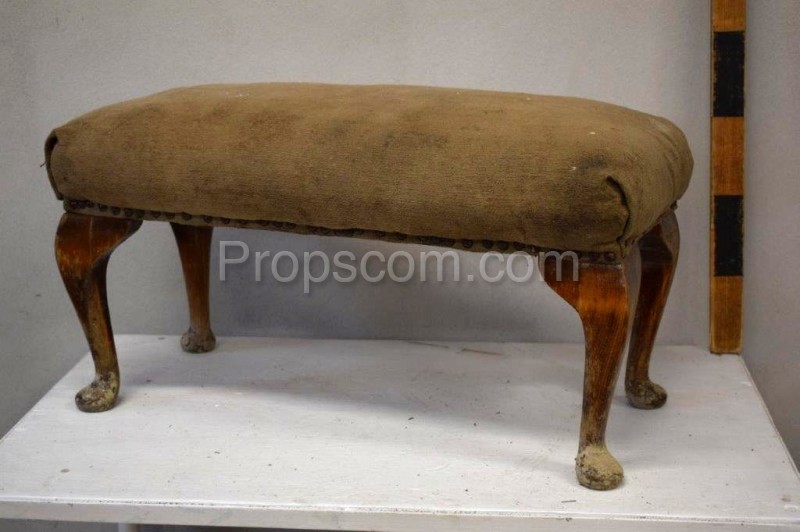 Upholstered footstool