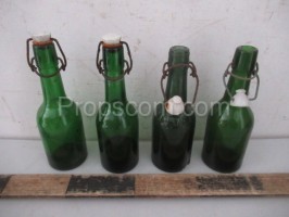 Bottles with ceramic stoppers