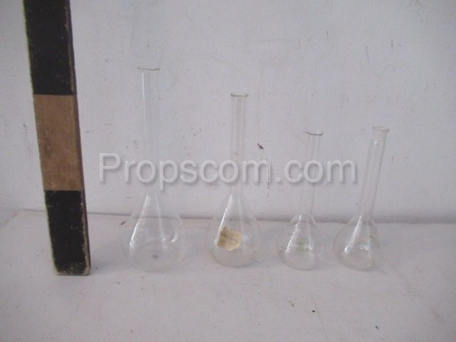 Conical flasks