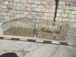 Brass wire cages