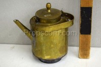 Brass copper teapot