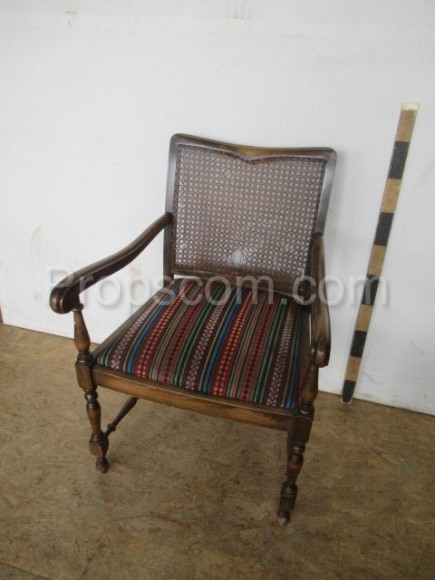 Armchair woven