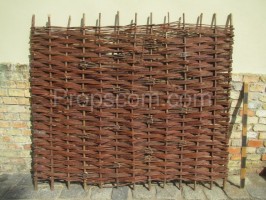 Wicker fence