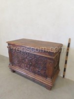 Carved chest