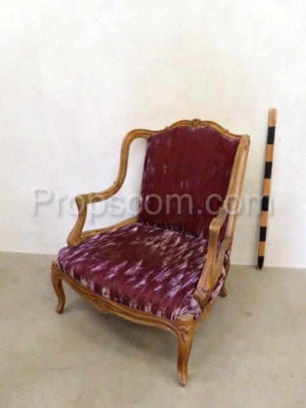 Upholstered armchair