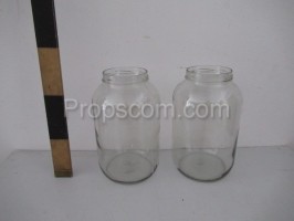 Three-liter jars