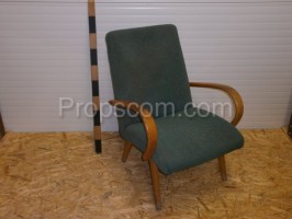 Upholstered armchair