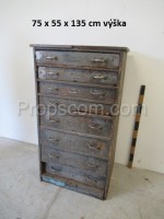 Workshop cabinet with drawers