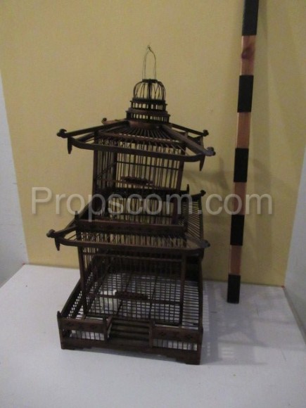 Wooden cage