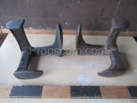 Metal shoemaker's hoof