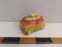 Decorated jewelry box