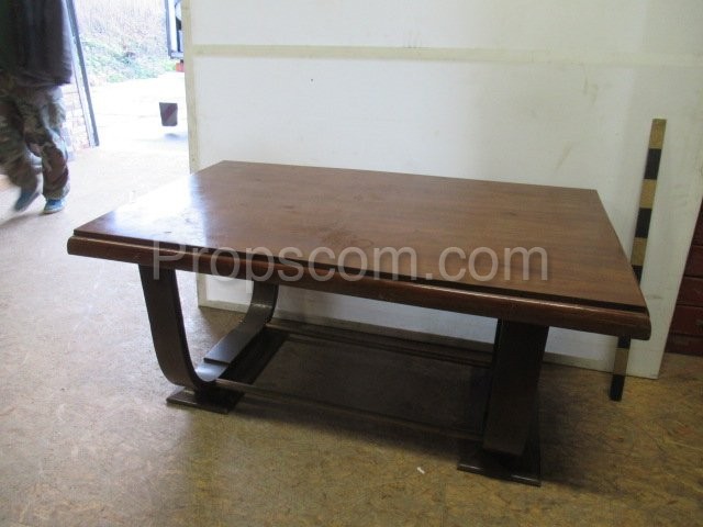 Wooden dining table