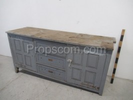 Low workshop cabinet