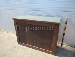 Wooden counter